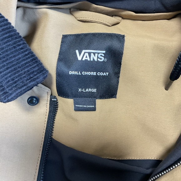 Vans Men's Tan Military Field Jacket - Picture 4 of 7